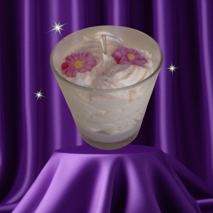 Bougie Gourmande  Violette 200gr
