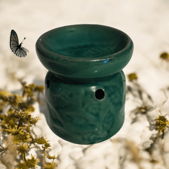 petit brûleur motif feuille