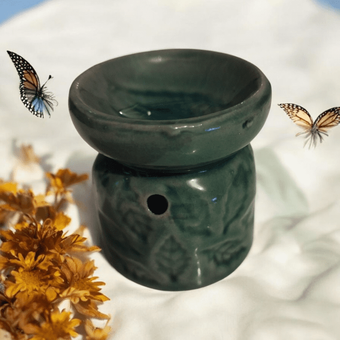 petit brûleur motif feuille