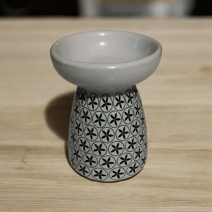 brûleur motif géométrique