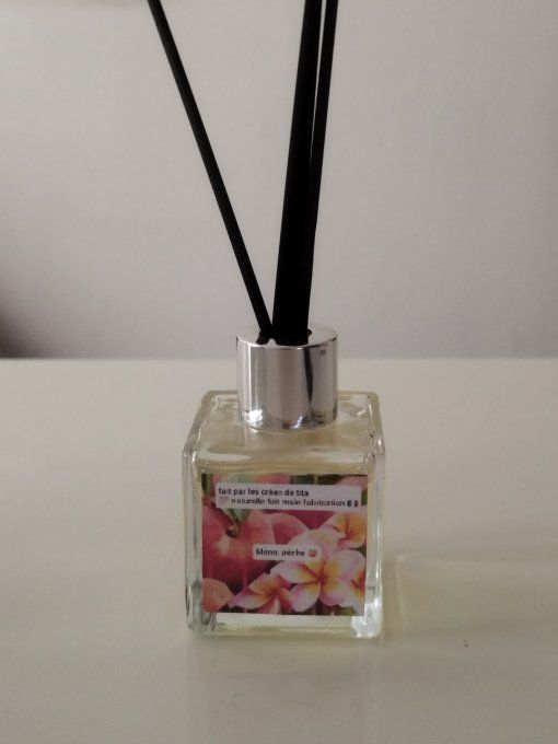 monoii pèche 50 g 80% de myristate 20% de parfum
