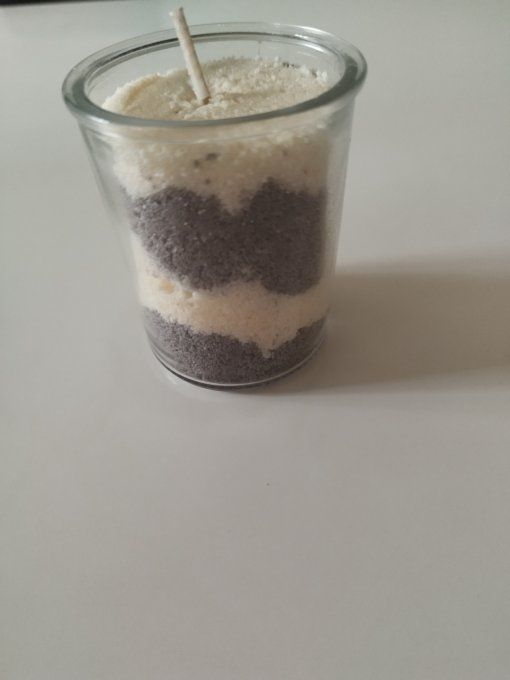 noix de coco 50 g 92 % de stéarite 7% parfum 1% colorant