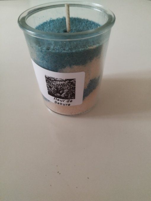 fleur de sakura 50 g 92 % de stéarite 7% parfum 1% colorant