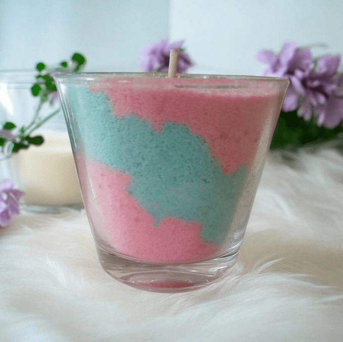 sable de bougie " yaourt aux fraises" 200gr