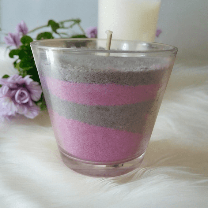 sable de bougie " cerise noire explosive" 200 gr